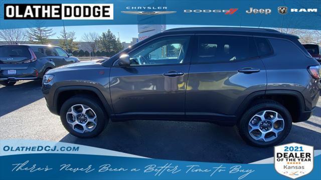 used 2022 Jeep Compass car, priced at $22,900