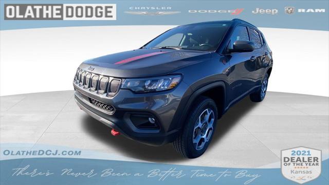 used 2022 Jeep Compass car, priced at $23,783