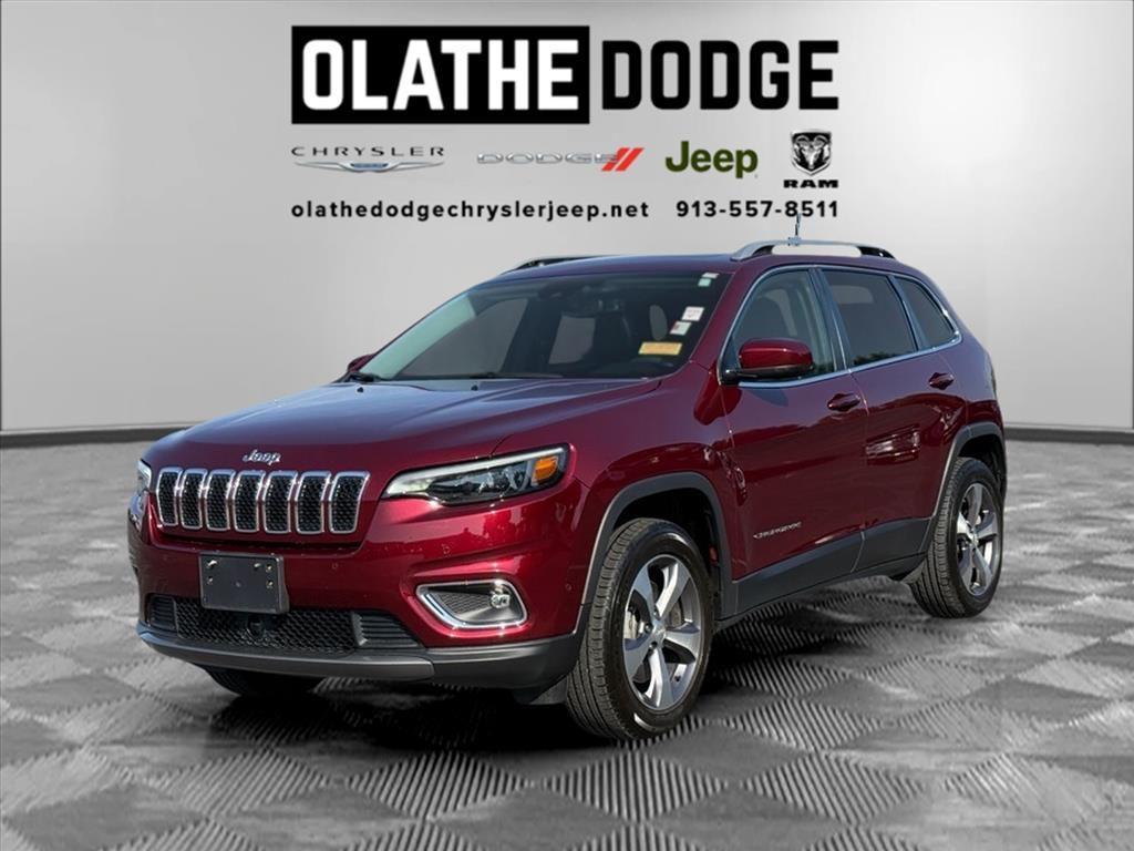 used 2021 Jeep Cherokee car, priced at $22,600