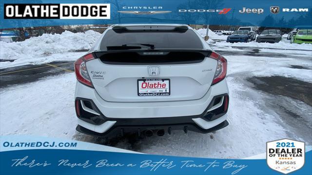 used 2021 Honda Civic car, priced at $22,700