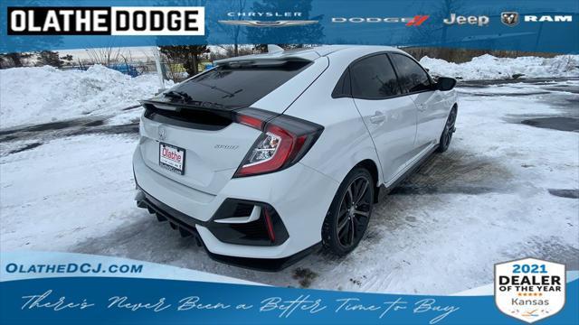 used 2021 Honda Civic car, priced at $22,700