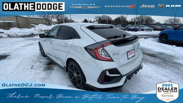 used 2021 Honda Civic car, priced at $22,700