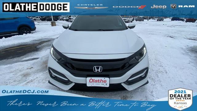 used 2021 Honda Civic car, priced at $22,700