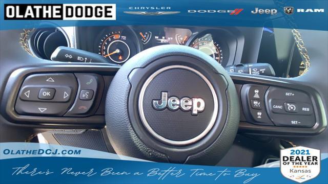 used 2024 Jeep Wrangler car, priced at $43,995