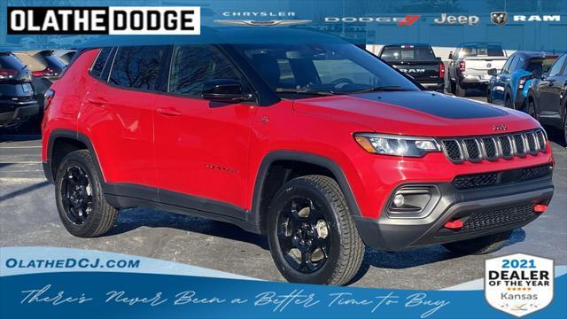 used 2023 Jeep Compass car, priced at $24,995