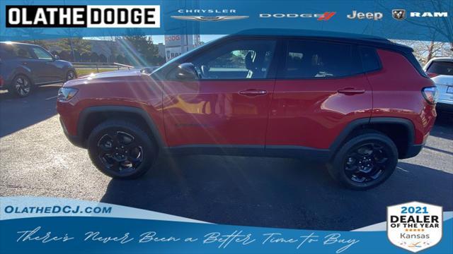 used 2023 Jeep Compass car, priced at $24,995