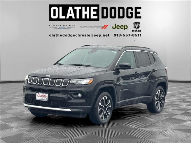 used 2022 Jeep Compass car, priced at $21,906