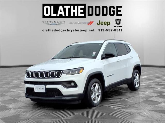 used 2023 Jeep Compass car, priced at $21,480
