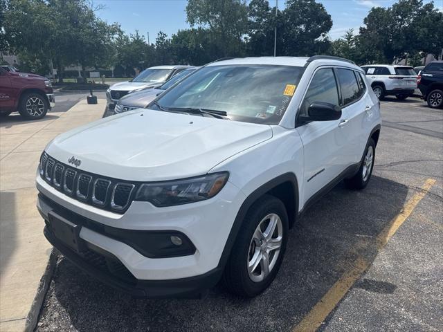 used 2023 Jeep Compass car, priced at $21,480