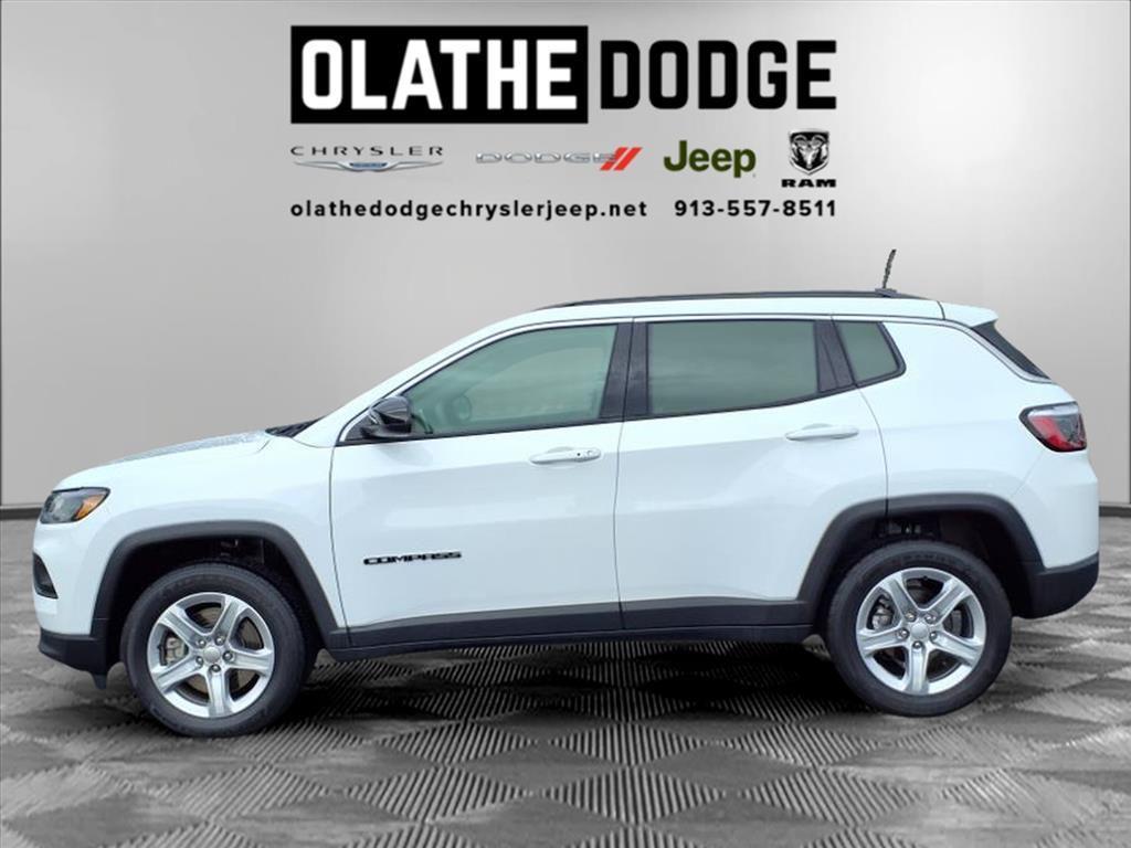 used 2023 Jeep Compass car, priced at $21,615
