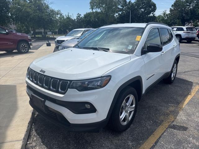 used 2023 Jeep Compass car, priced at $21,480