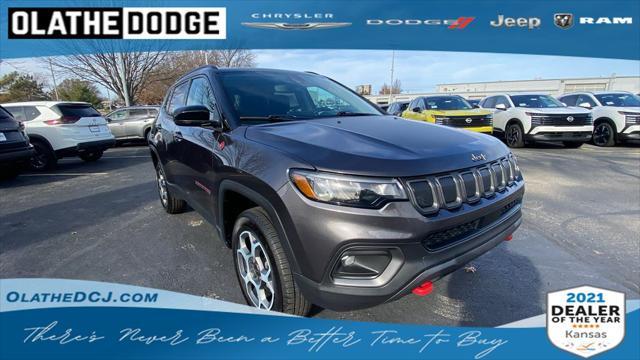 used 2022 Jeep Compass car, priced at $22,993