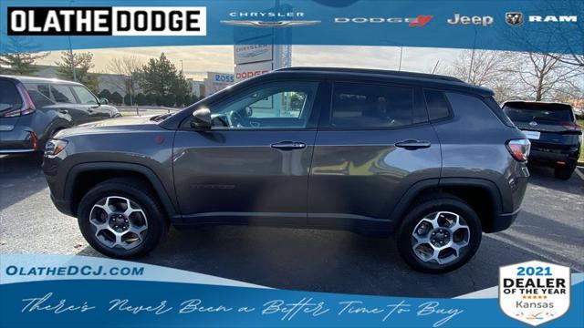 used 2022 Jeep Compass car, priced at $21,995