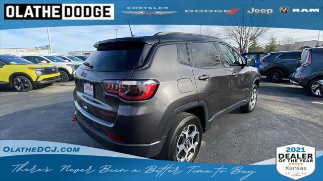 used 2022 Jeep Compass car, priced at $22,993