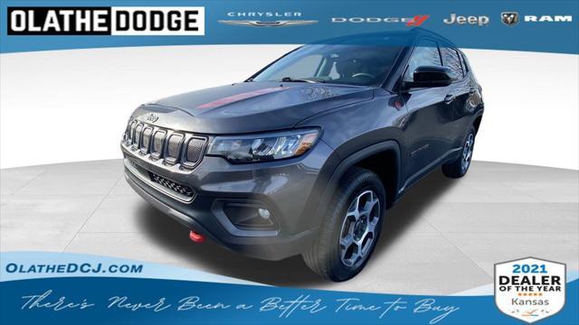 used 2022 Jeep Compass car, priced at $21,995