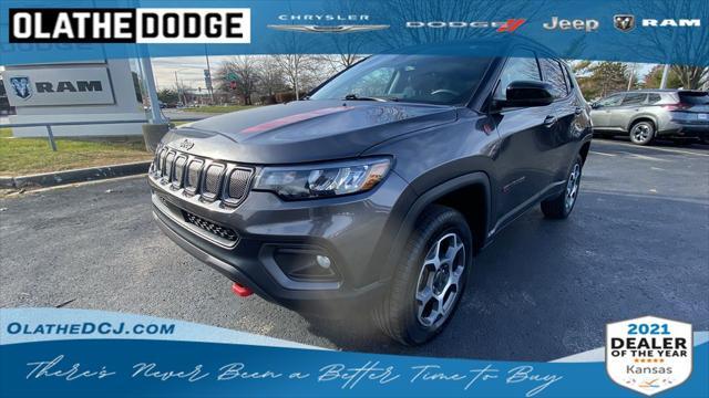 used 2022 Jeep Compass car, priced at $22,993