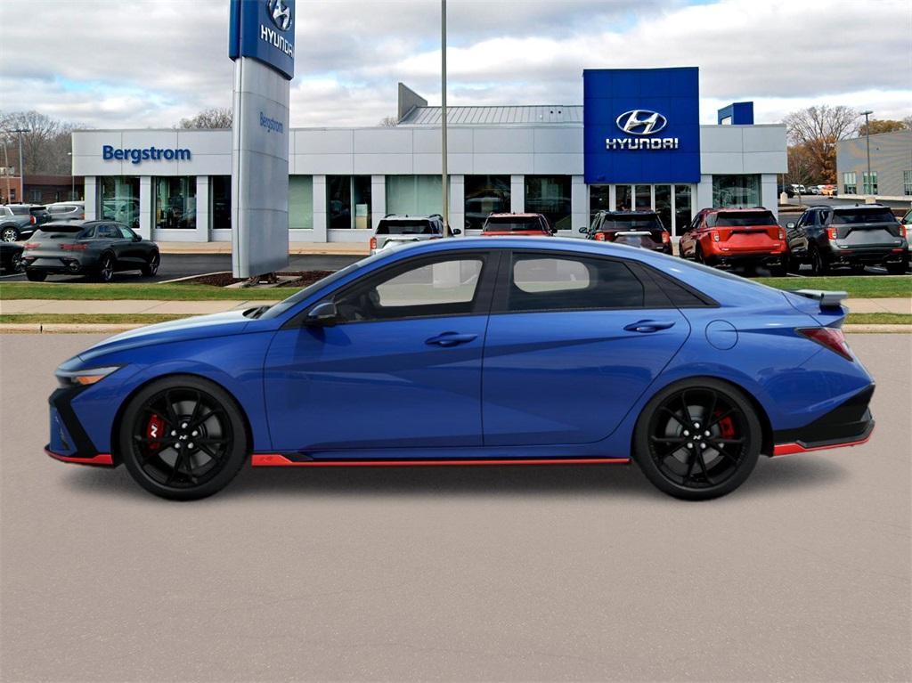 new 2025 Hyundai Elantra N car, priced at $35,509