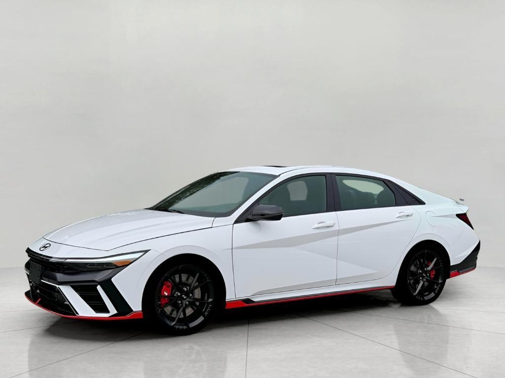 new 2025 Hyundai Elantra N car, priced at $34,011