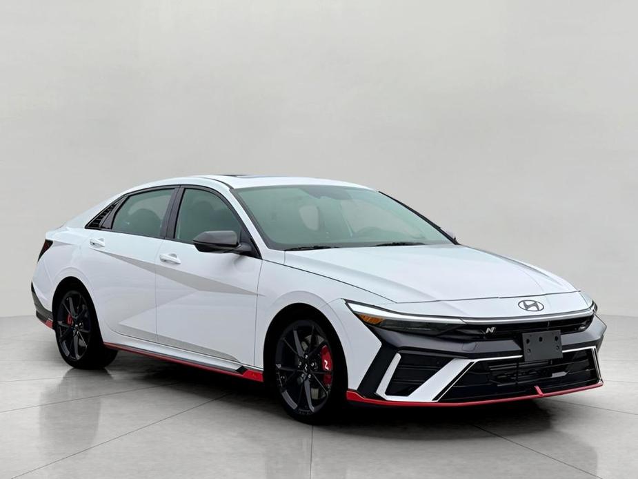 new 2025 Hyundai Elantra N car, priced at $34,011