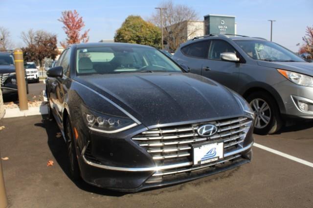 used 2021 Hyundai Sonata Hybrid car, priced at $22,599