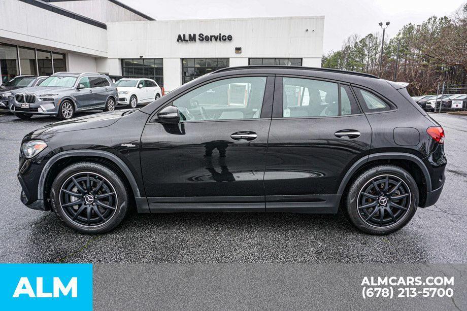 used 2021 Mercedes-Benz AMG GLA 45 car, priced at $32,460