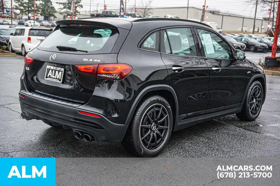 used 2021 Mercedes-Benz AMG GLA 45 car, priced at $32,460