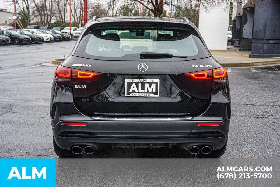 used 2021 Mercedes-Benz AMG GLA 45 car, priced at $32,460