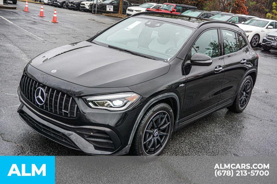 used 2021 Mercedes-Benz AMG GLA 45 car, priced at $32,460