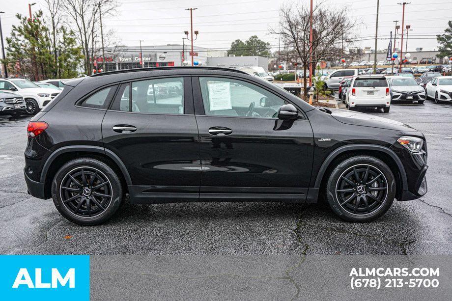 used 2021 Mercedes-Benz AMG GLA 45 car, priced at $32,460