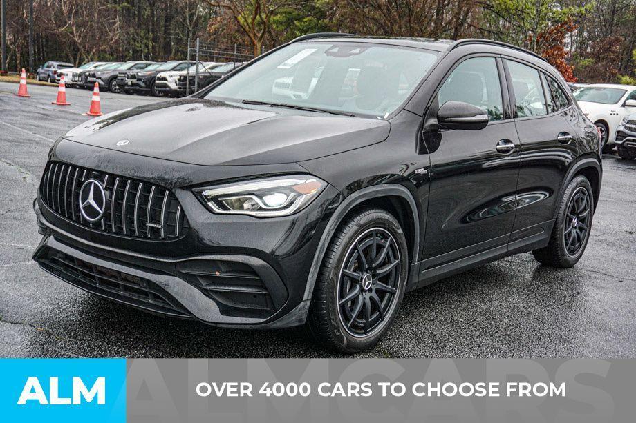 used 2021 Mercedes-Benz AMG GLA 45 car, priced at $32,460