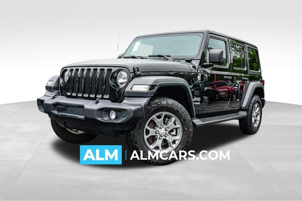 used 2020 Jeep Wrangler Unlimited car, priced at $31,920