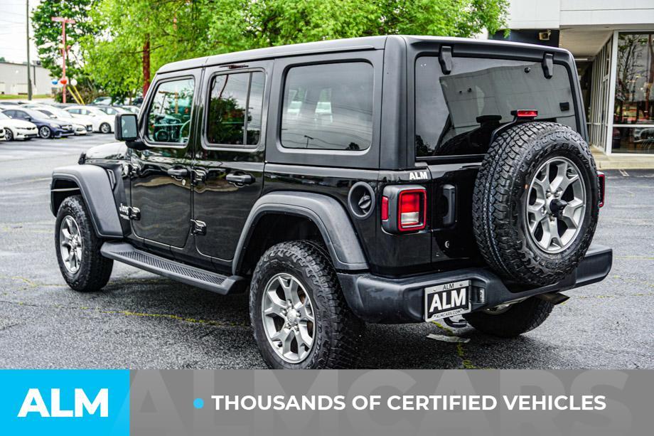 used 2020 Jeep Wrangler Unlimited car, priced at $31,920