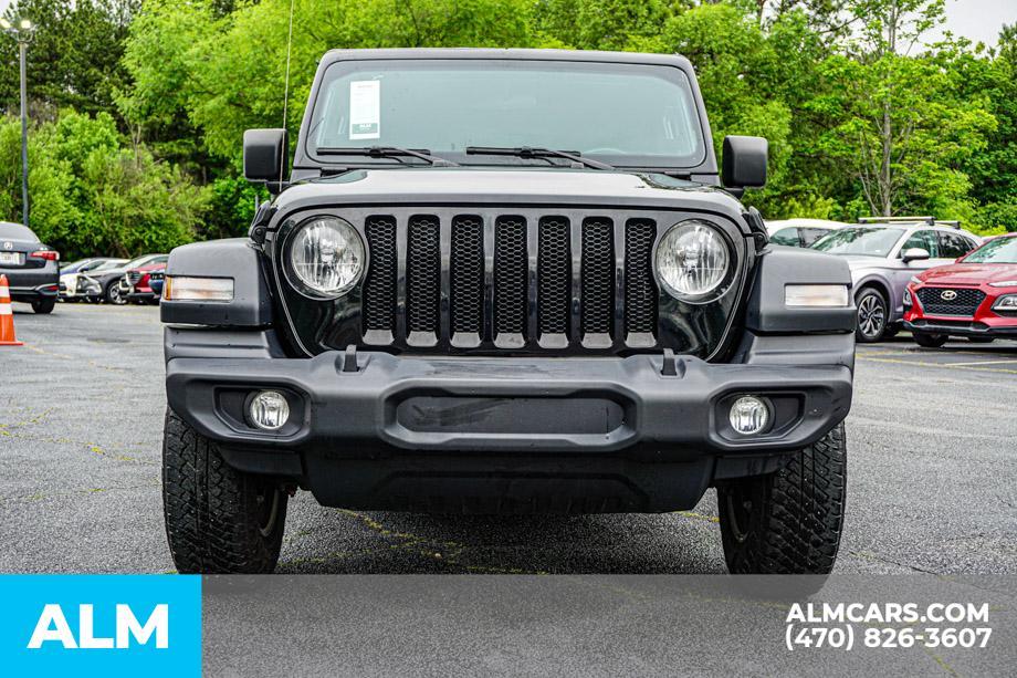 used 2020 Jeep Wrangler Unlimited car, priced at $31,920