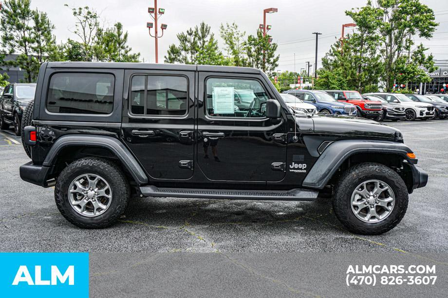 used 2020 Jeep Wrangler Unlimited car, priced at $31,920