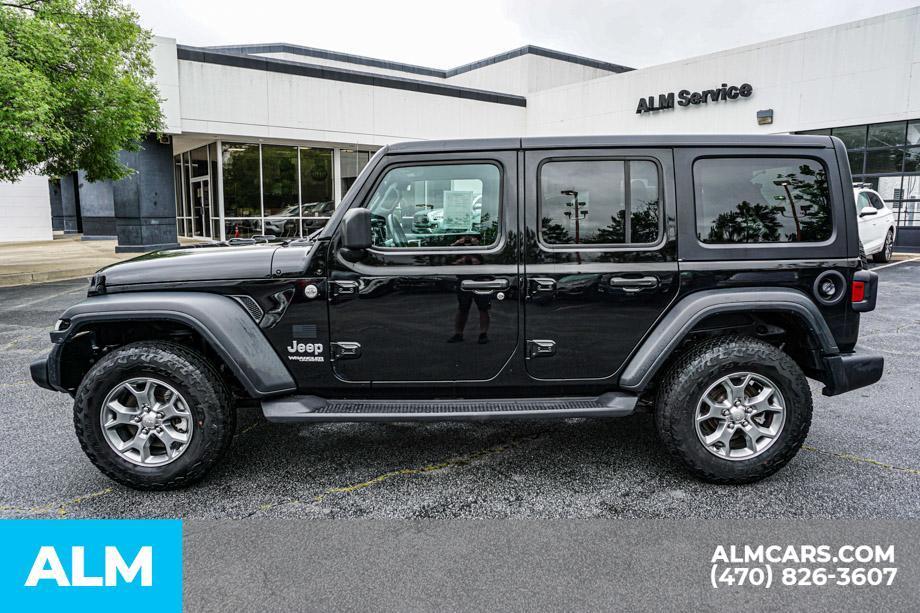 used 2020 Jeep Wrangler Unlimited car, priced at $31,920