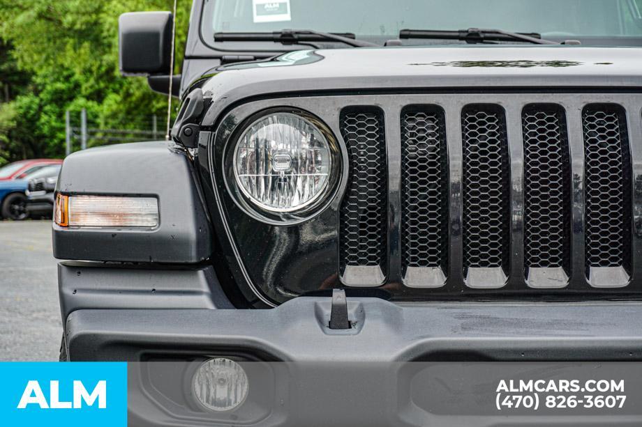 used 2020 Jeep Wrangler Unlimited car, priced at $31,920