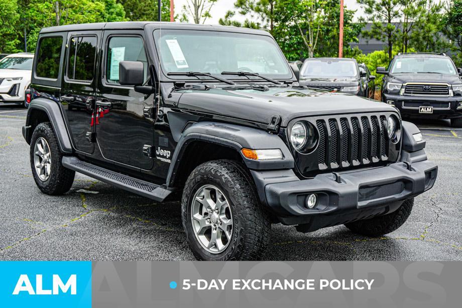 used 2020 Jeep Wrangler Unlimited car, priced at $31,920