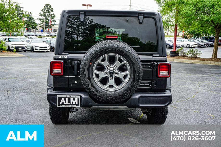 used 2020 Jeep Wrangler Unlimited car, priced at $31,920