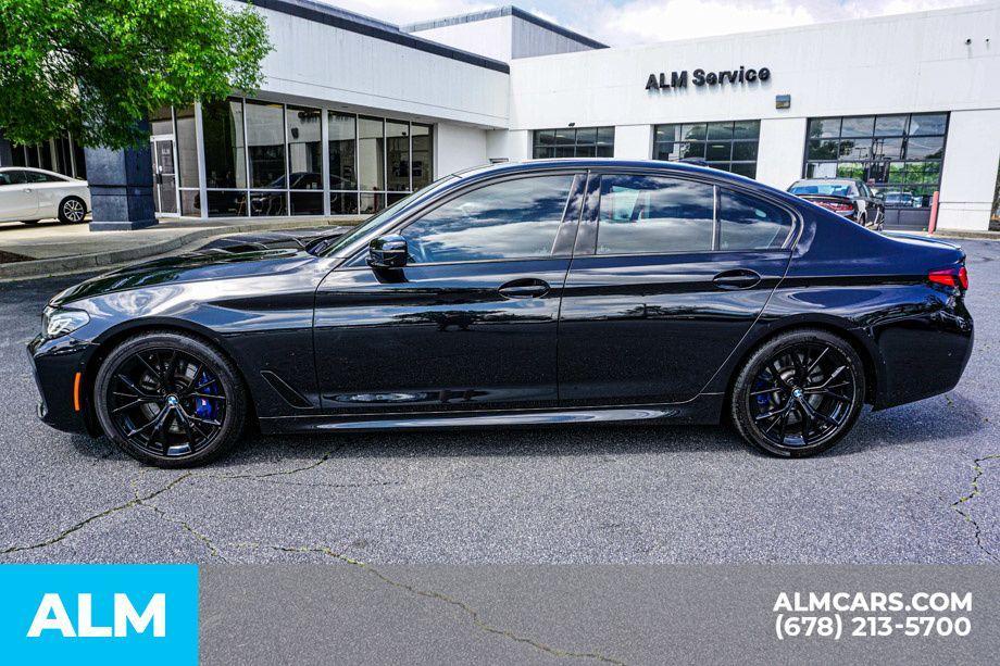used 2022 BMW M550 car, priced at $46,920