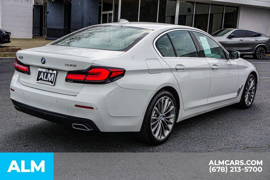 used 2022 BMW 530 car, priced at $31,420