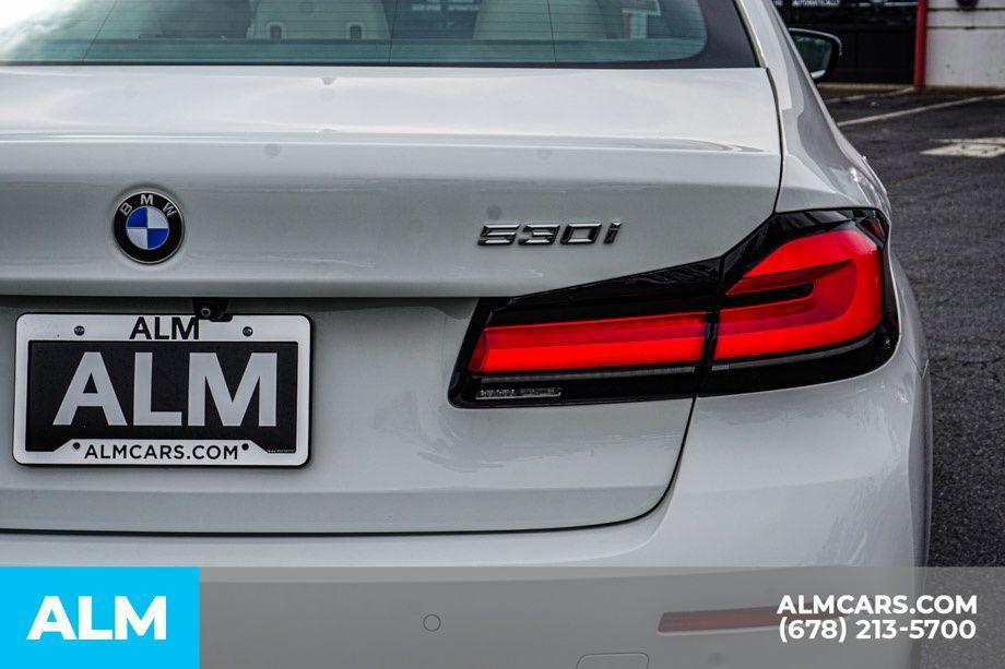 used 2022 BMW 530 car, priced at $31,420