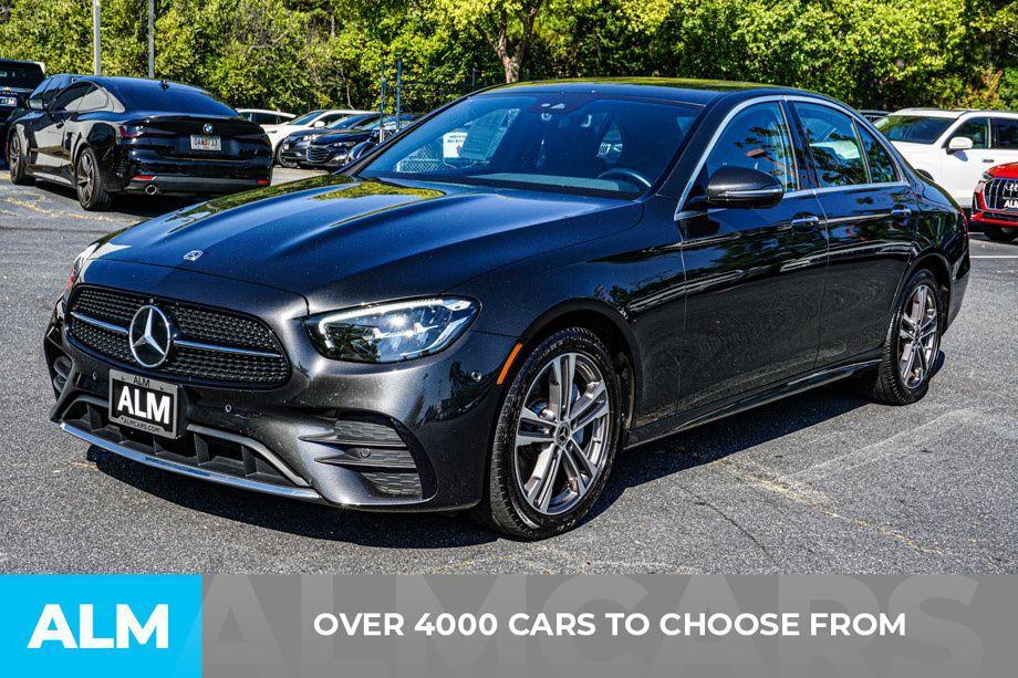 used 2021 Mercedes-Benz E-Class car, priced at $36,420