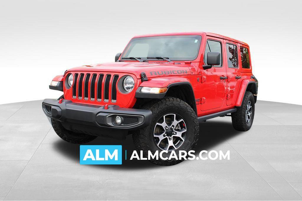 used 2021 Jeep Wrangler Unlimited car, priced at $38,470