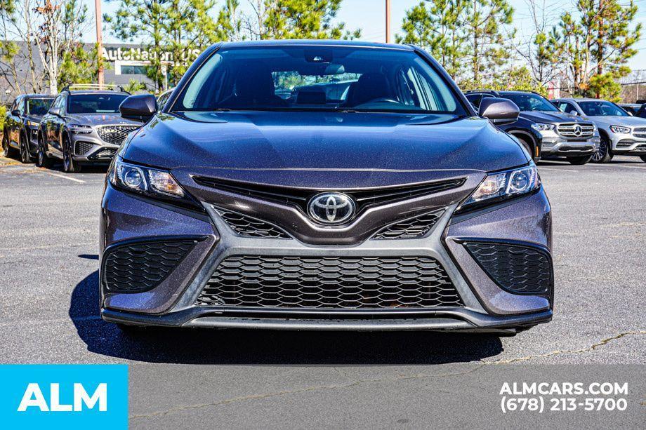 used 2021 Toyota Camry car, priced at $20,420