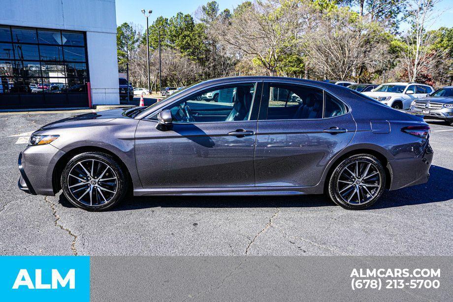 used 2021 Toyota Camry car, priced at $20,420