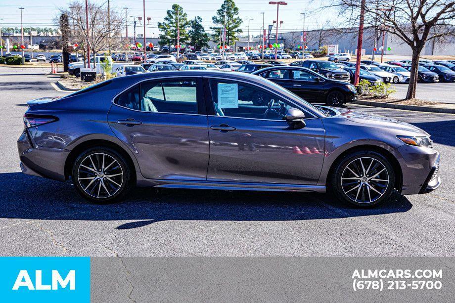 used 2021 Toyota Camry car, priced at $20,420