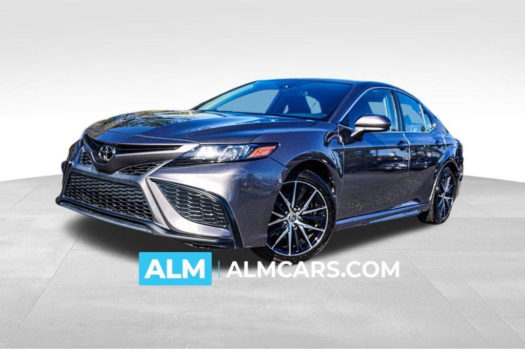 used 2021 Toyota Camry car, priced at $20,420