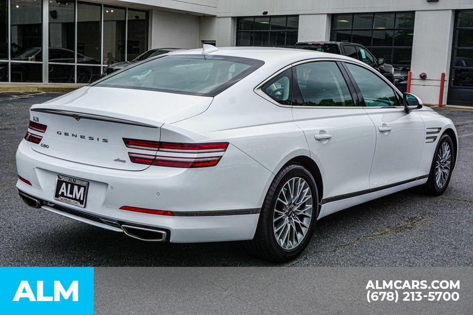 used 2024 Genesis G80 car, priced at $40,420