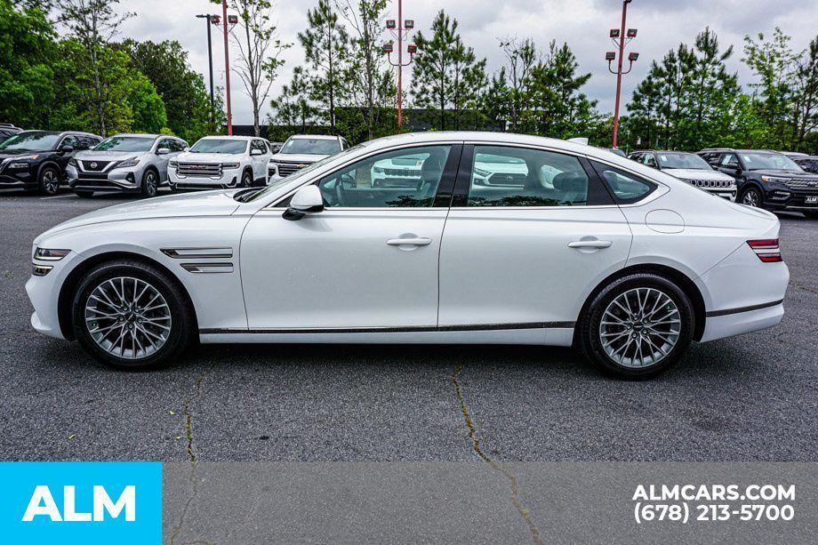 used 2024 Genesis G80 car, priced at $40,420