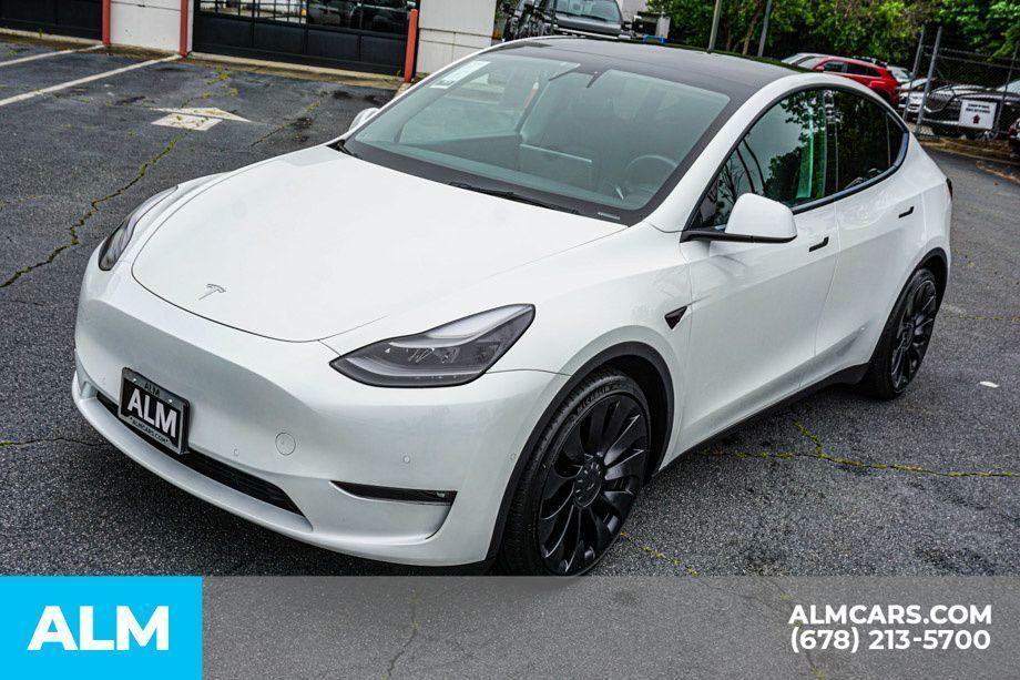 used 2022 Tesla Model Y car, priced at $30,420